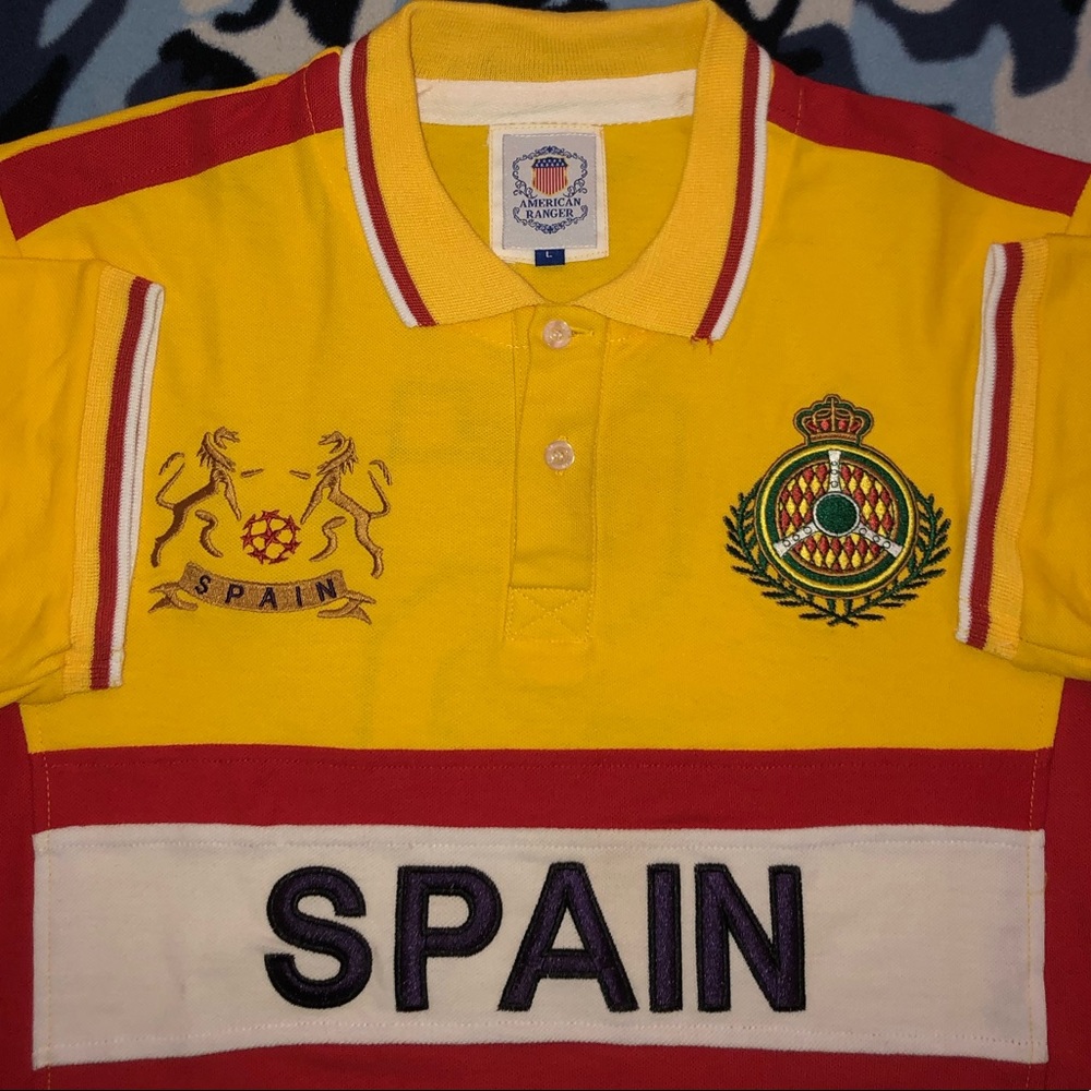 Spain, Polo by American Ranger, Size Large